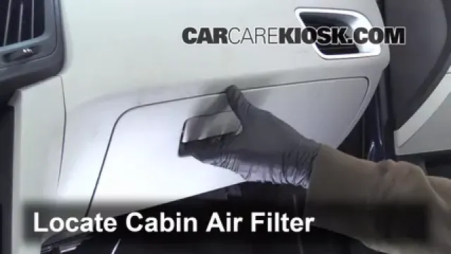 2012 Chevrolet Equinox LT 2.4L 4 Cyl. FlexFuel Filtre à air (intérieur) Changement